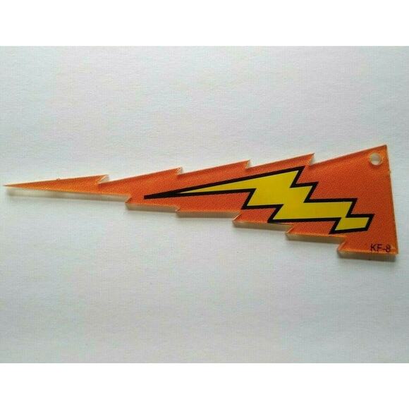 Elvis Presley Pinball KEYCHAIN Lightning Bolt Original Plastic Game Promo 2004 - Picture 1 of 4